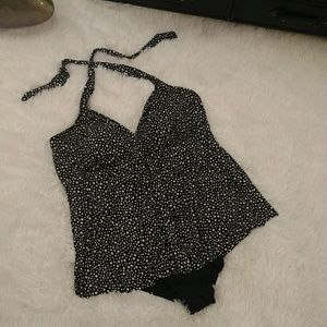 Black & White Swimsuit Size 3X